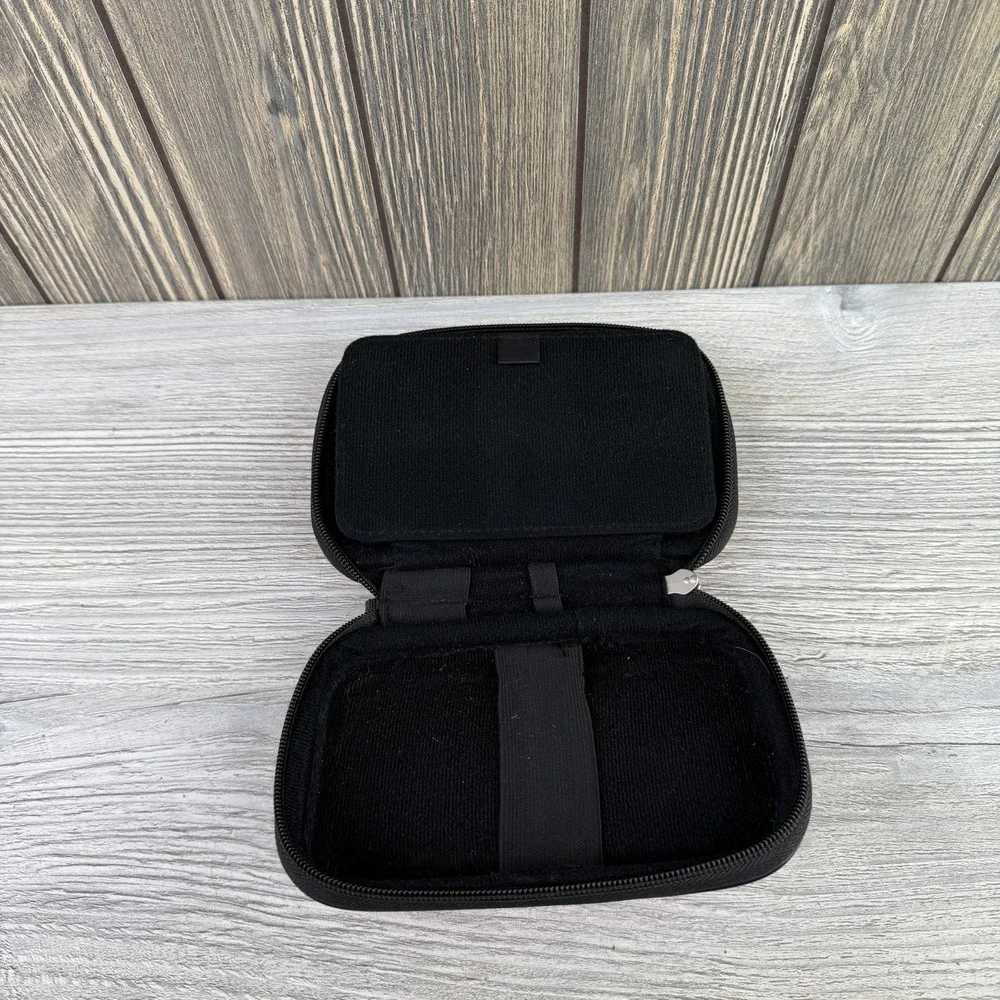 Nintendo DS Orange Black Protective Carrying Case Lite DSi 3DS Travel